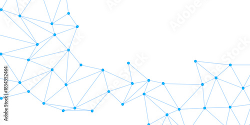  Geometric abstract background with simple Triangle elements. Network technology background with dots and lines. white background creative and geometric shape with white luxury pattern 