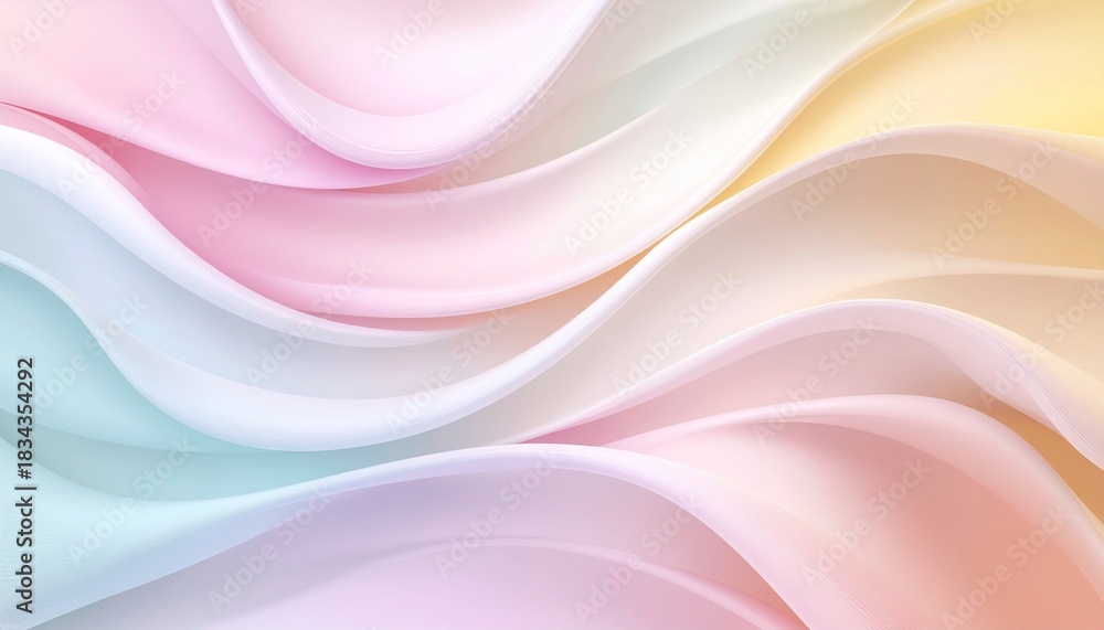 Obraz premium Soft Dreamy Gradient Abstract Background