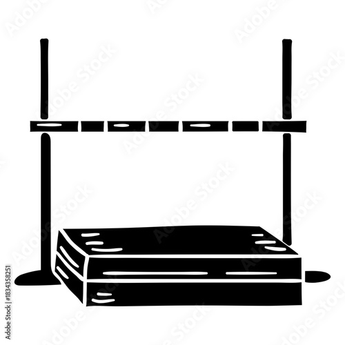 Athletics high jump equipment