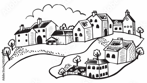 Very beautiful premium residential community set among green hills, showcasing elegant homes, manicured landscapes, and peaceful surroundings that highlight the charm and tranquility of upscale Tennes