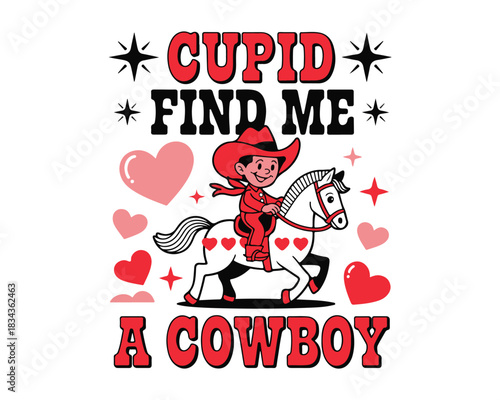 Cowboy Valentine SVG