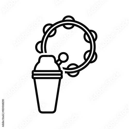 Circular target icons with different shades and divisions