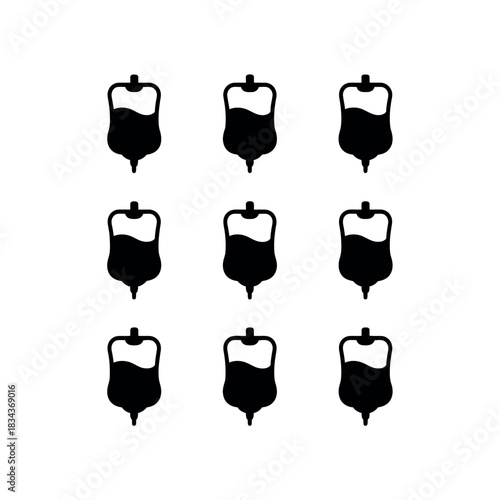 Ambulance emergency vehicle medical transport rescue healthcare icon silhouette minimal vector clean