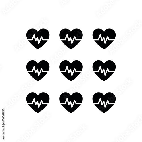Bandage medical plaster injury aid healthcare cross adhesive patch minimal silhouette icon clean design