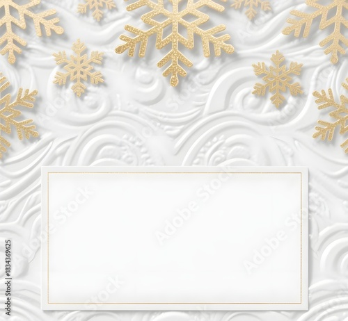 12 Luxury Gold Silver Christmas Border Design
