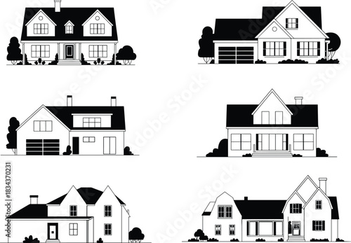 PrintThree diverse pregnant women black silhouette vector set illustrating maternity, full term pregnancy, expectant mothers, female beauty, and different hairstyle profiles.