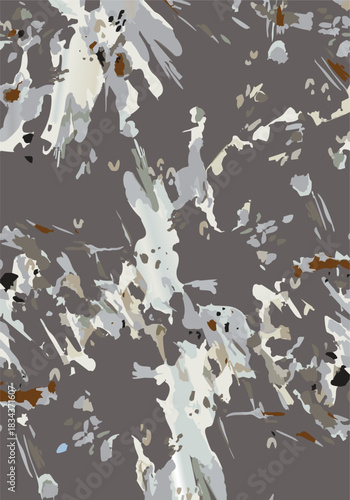 seamless floral pattern on a black background. The pattern is densely packed with small bouquets of flowers. The flowers are stylized, appearing almost like peonies or large roses.