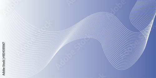 Navy blue background with line based waves design.