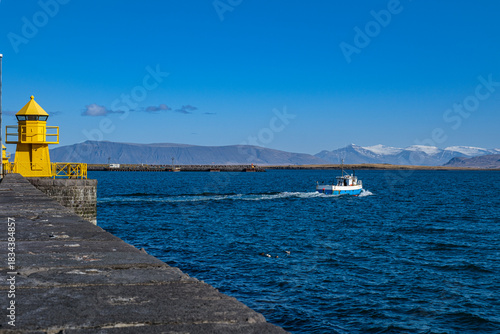 Panorama marino  a reykjavik
