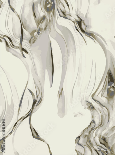 Abstract contemporary seamless pattern. Hand-drawn grunge artwork design. Repeatable boho print. Vector illustration.