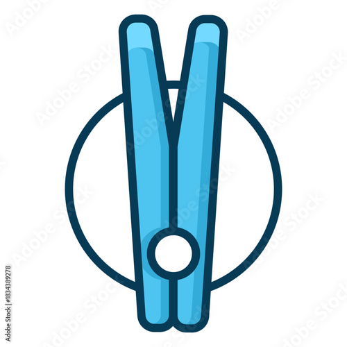 Clothespin for laundry