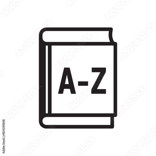 Alphabetical Book Icon