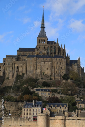 mount saint michel, normandie, france