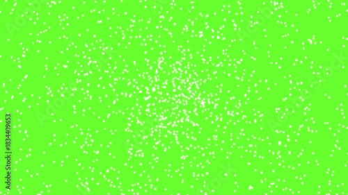 overlap Fresh green and white scattered dots pattern on a bright background. Suitable for naturethemed designs, wallpapers, packaging, and social media posts.