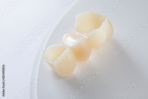 Zirconia block and dentures