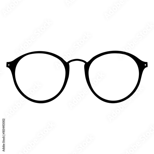 Pantos glasses hand drawn design