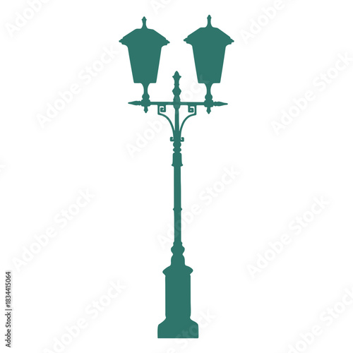 Classical street lamp vintage street lamp
