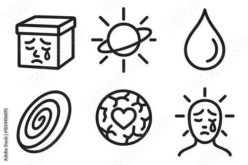 vector illustration of a gas mask