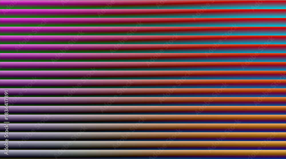 Fototapeta premium Vibrant Gradient Color Bars Background,Abstract Spectrum Pattern Design