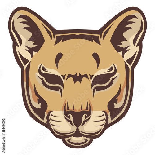 Cougar head logo