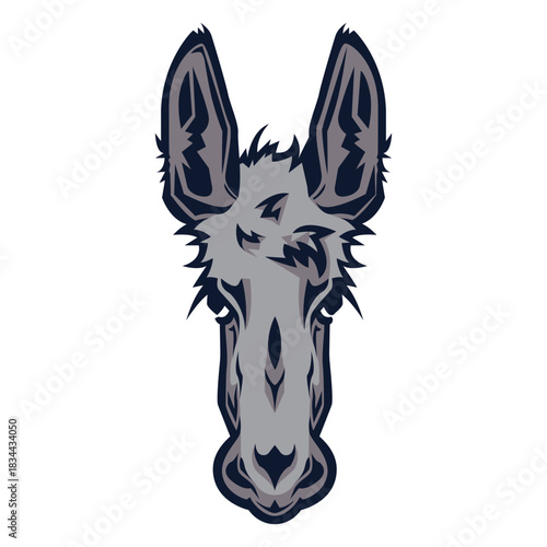Donkey head logo