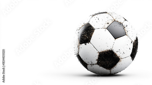 Soccer Ball on Transparent Background
