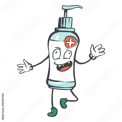 Rubbing alcohol cartoon