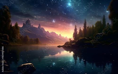 Fantasy landscape