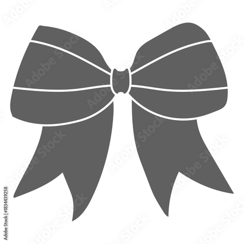 Ribbon cheerleader uniform cut-out