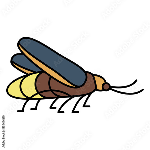 Stroke simple firefly