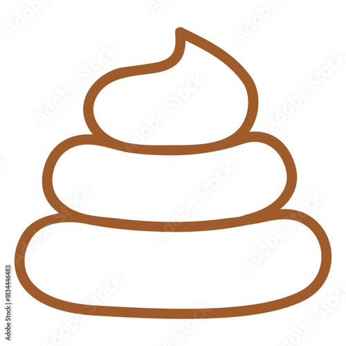 Simple stroke poop element