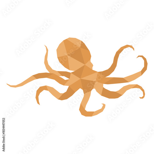 Simpe polygonal octopus