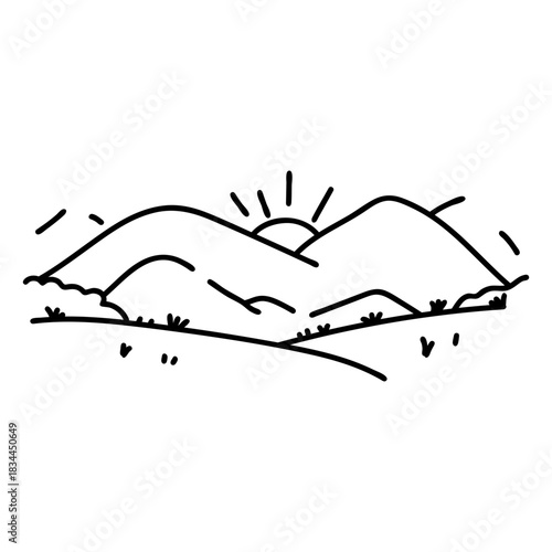 Simple stroke morning field