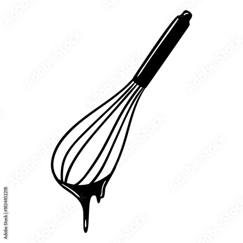Cooking whisk cut out