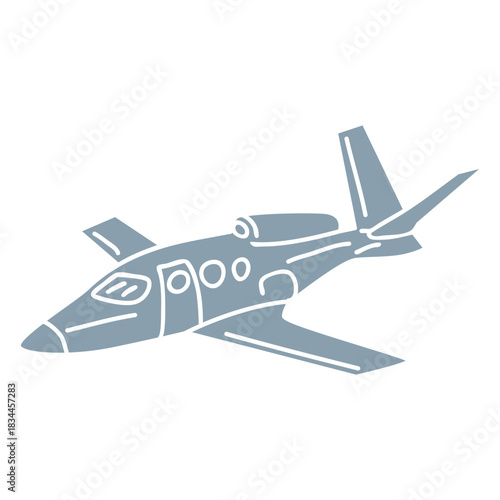 Jet plane cut out