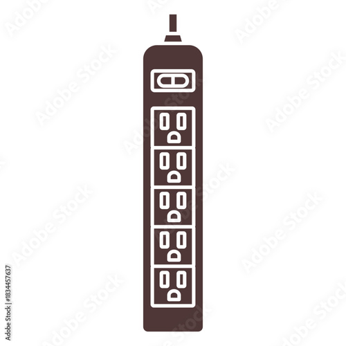 Electric extension cord cut out