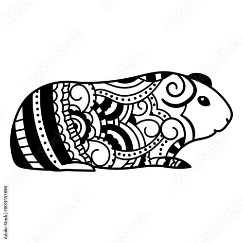 Mandala guinea pig