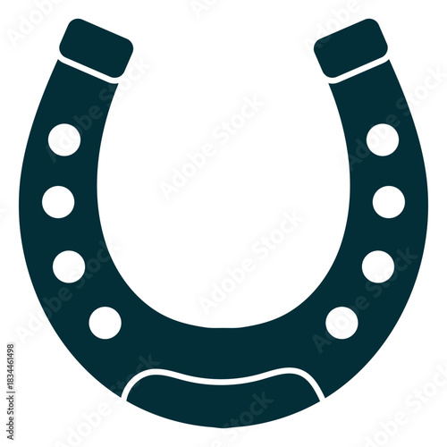 Wild west horseshoe cut out