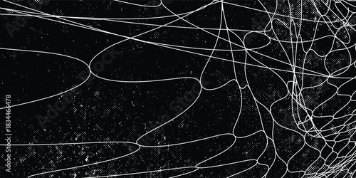 Net pattern black and white. abstract modern.