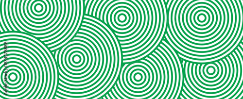 backround Luxury patern Green Yellow Line Round Shape Abstract , white And Gold backround round shape. modern