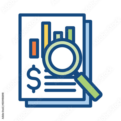 Credit Rating or Score Icon with Credit Card Check - Good or Bad Credit Idea