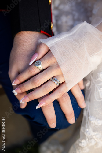 Wedding Day. Wedding Dress.