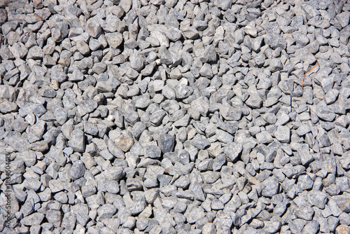 Light gray gravel stones