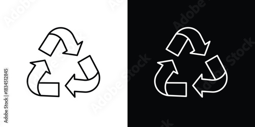 Reuse icons pack set, ready to use vector