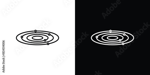 Space icons pack set, ready to use vector