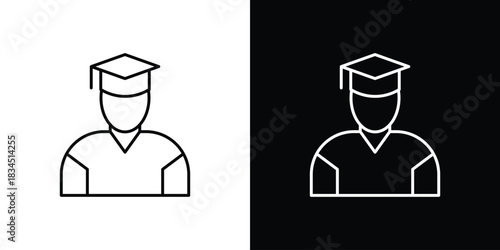 Student icons pack set, ready to use vector