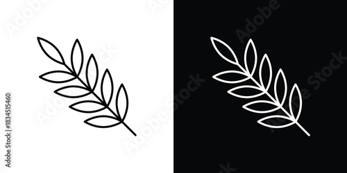 Wheat icons pack set, ready to use vector