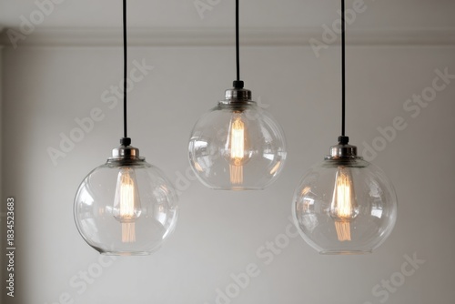 Hanging Pendant Lights with Edison Bulbs