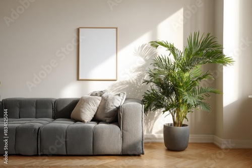 Modern Minimalist Living Room Interior