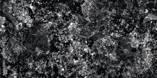 Halftone dots grungy endless pattern . seamless pattern texture. Organic overlay pattern . Vector repeatable grainy texture .Screen print endless pattern texture. Imprint background texture. 